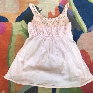 Olian Pink Lace Tank